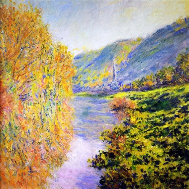 Banks of the Seine at Jeufoss